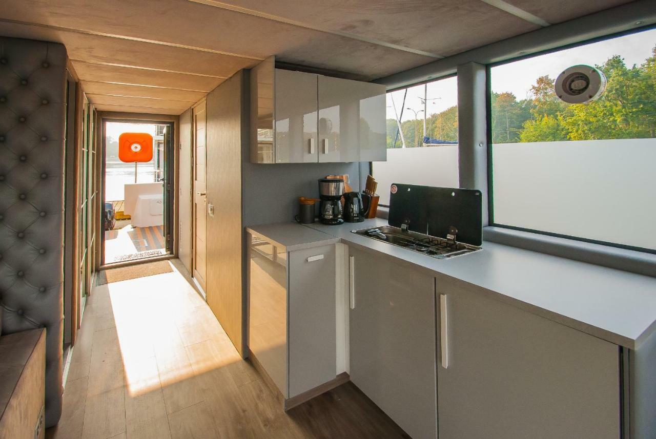 Amber Houseboat Daire Swinoujscie Dış mekan fotoğraf
